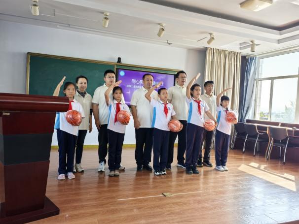 同心筑夢健康同行 留聯會社會實踐活動走進大薛鄉中心校，傳遞健康關愛